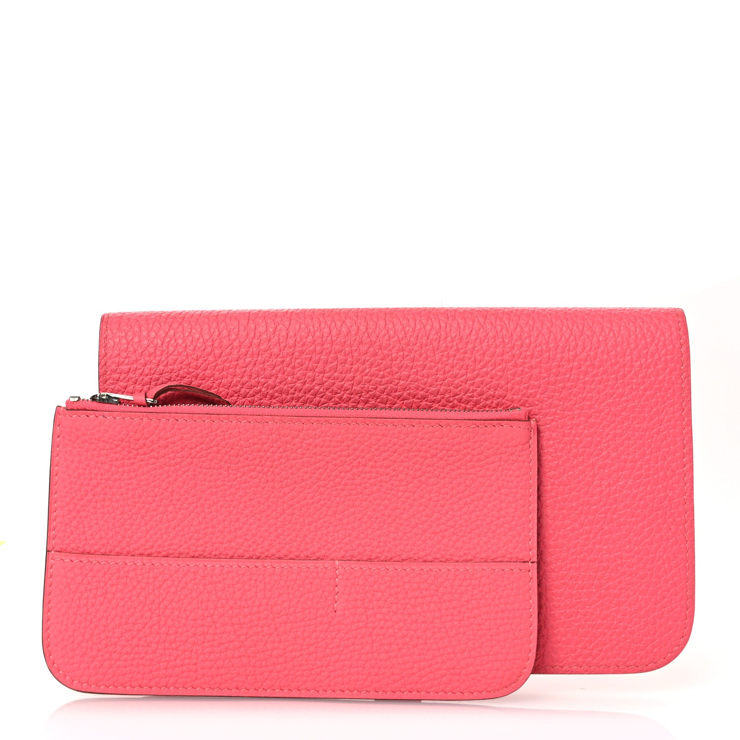 Hermes Togo Dogon Duo Wallet Rose Lipstick 1878243 – FASHIONPHILE