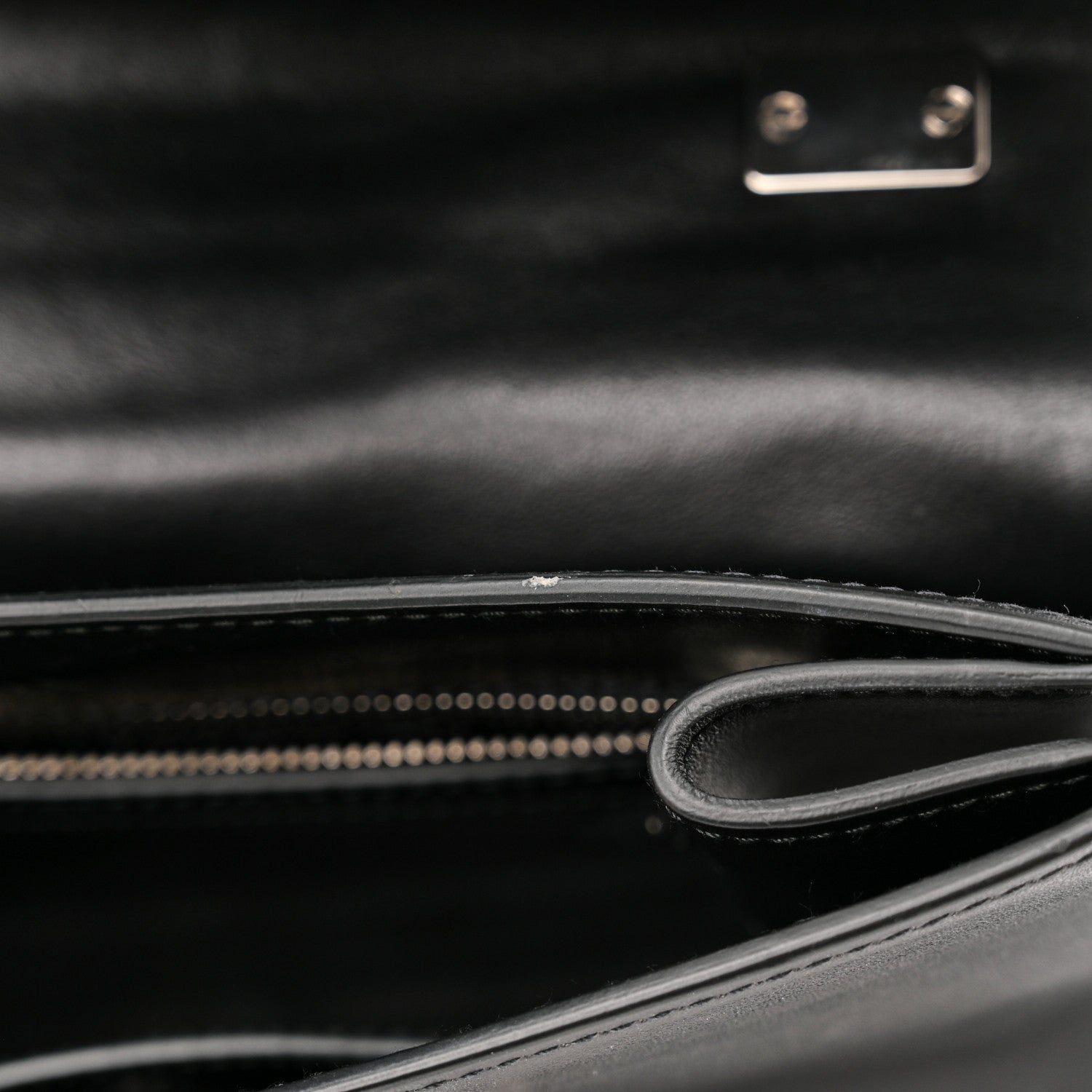Prada City Calf Ribbon Shoulder Bag Black 12 of 14