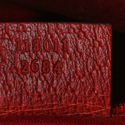 Gucci Monogram Shoulder Bag Red 8 of 11