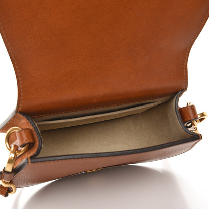Chloe Calfskin Suede Small Nile Bracelet Bag Caramel 5 of 8
