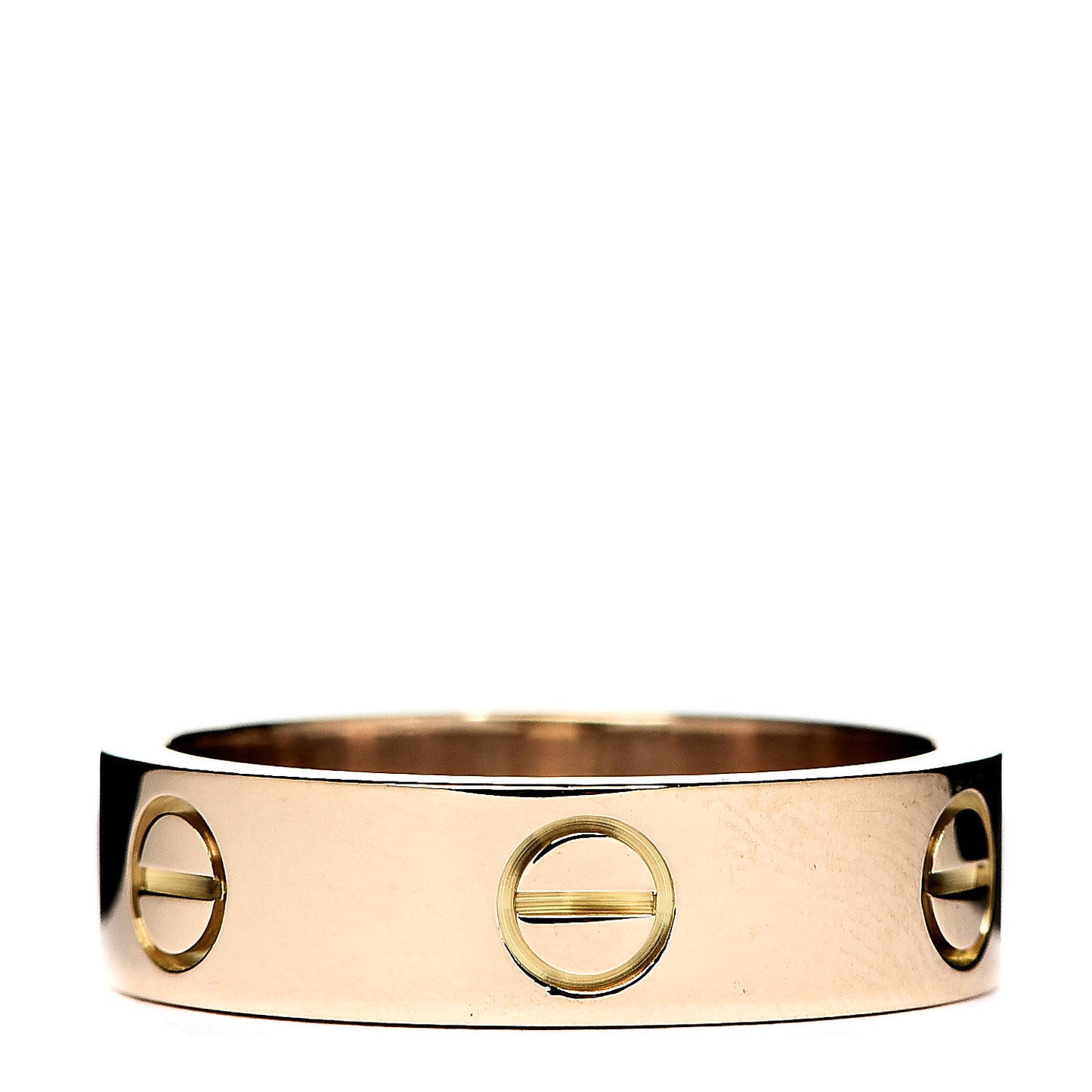 18K Yellow Gold 5.5mm LOVE Ring 56 7.5