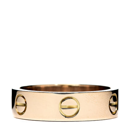 Cartier 18K Yellow Gold 5.5mm LOVE Ring 56 7.5 1 of 5