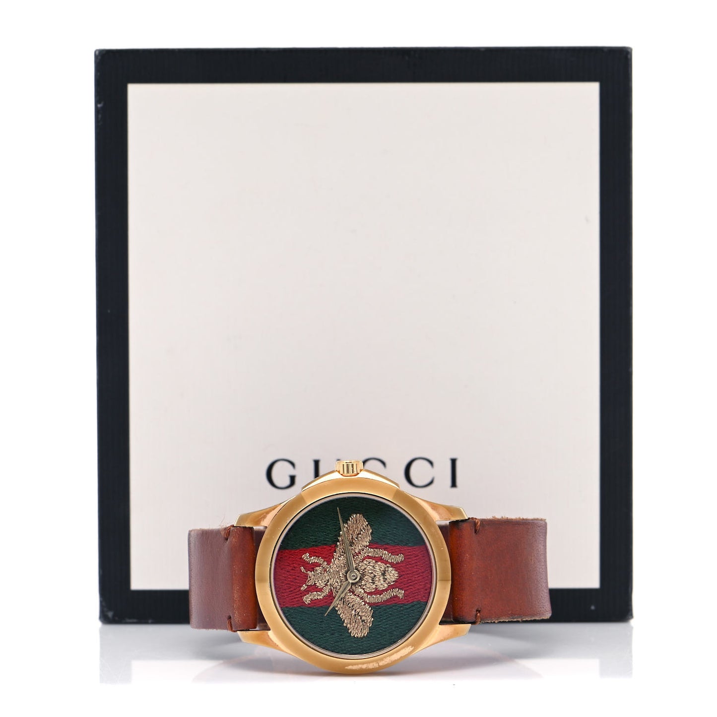 Stainless Steel Calfskin 38mm Le Marché Des Merveilles Bee Quartz Watch
