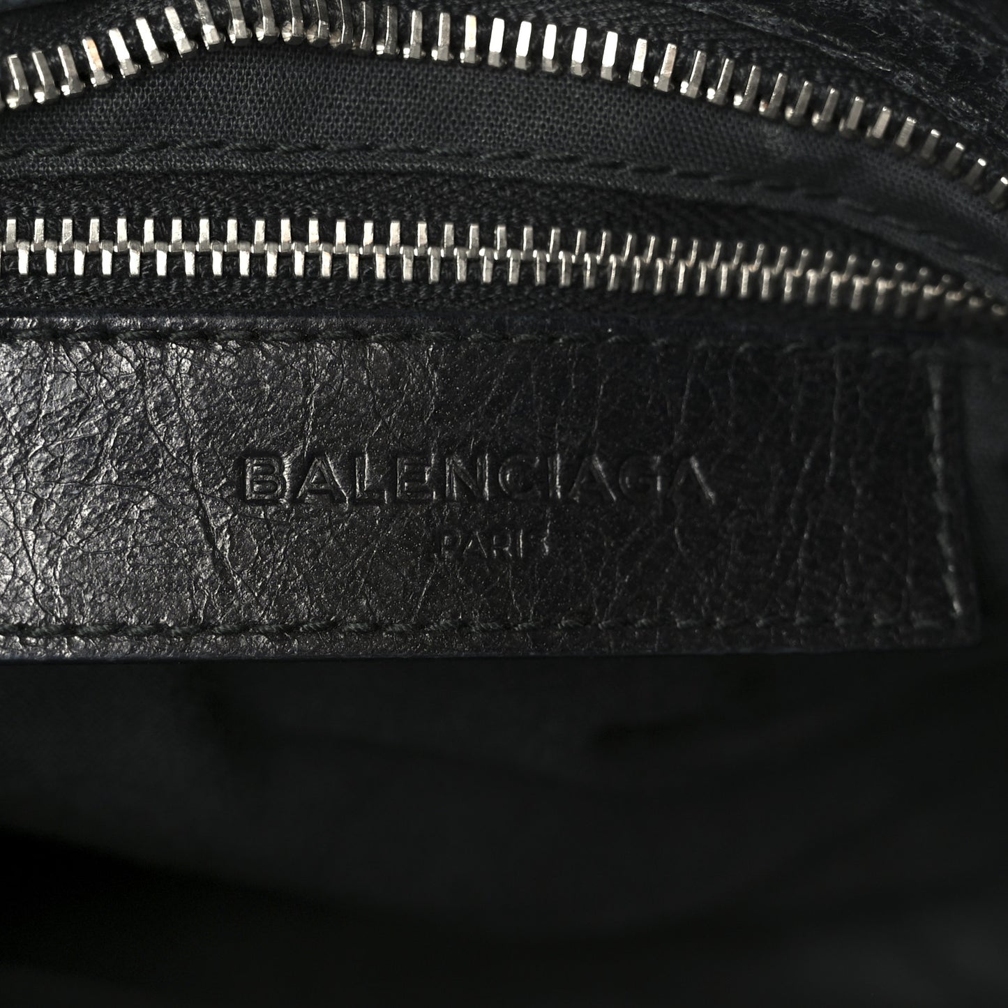 Agneau Giant 12 Silver Hardware Mini City Black
