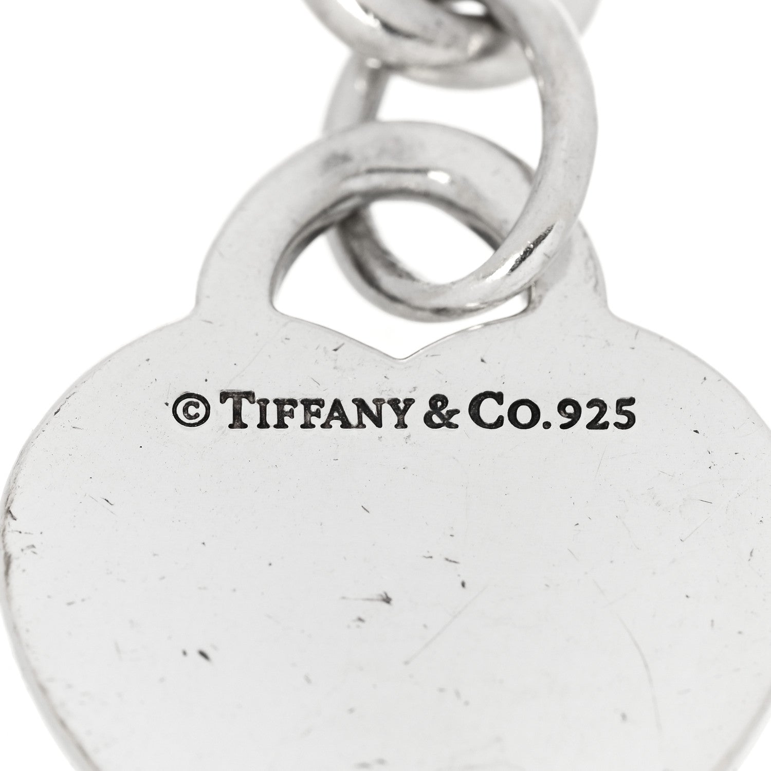 Tiffany Sterling Silver Return to Tiffany Heart Tag Snowflake Charm Bracelet 5 of 7