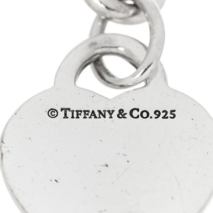 Tiffany Sterling Silver Return to Tiffany Heart Tag Snowflake Charm Bracelet 5 of 7