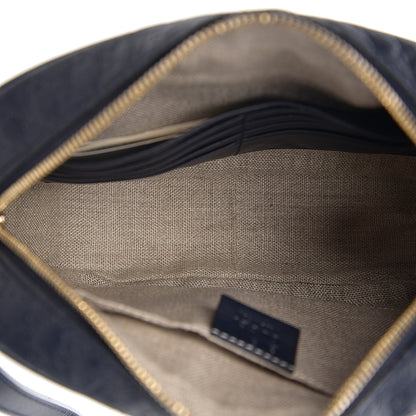 Gucci Soft Microguccissima Mini Bree Messenger Bag Blue 4 of 9