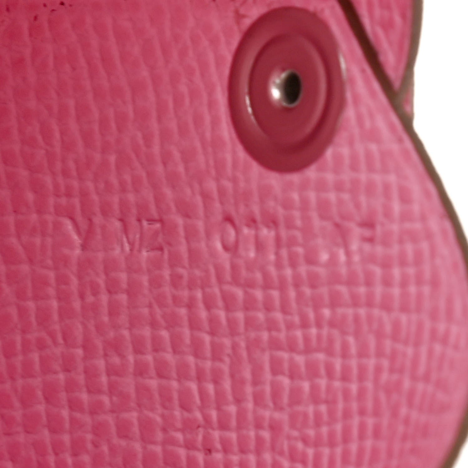 Hermes Epsom Calvi Card Case 5P Pink 7 of 7