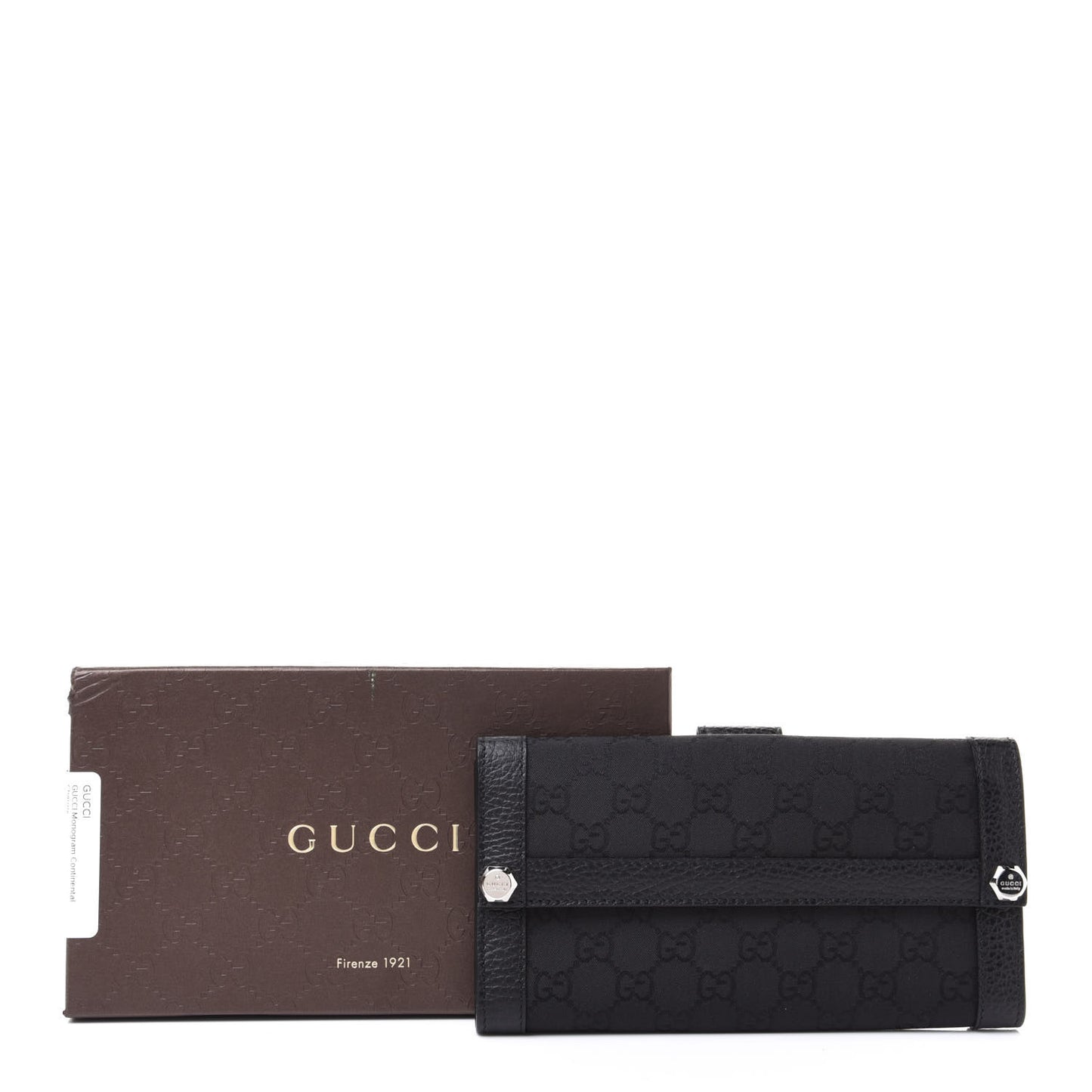 Monogram Continental Charmy Wallet Black