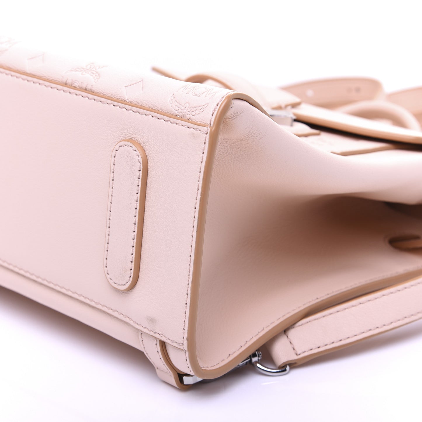 Calfskin Ottomar Monogram Essential Small Backpack Pink Blush