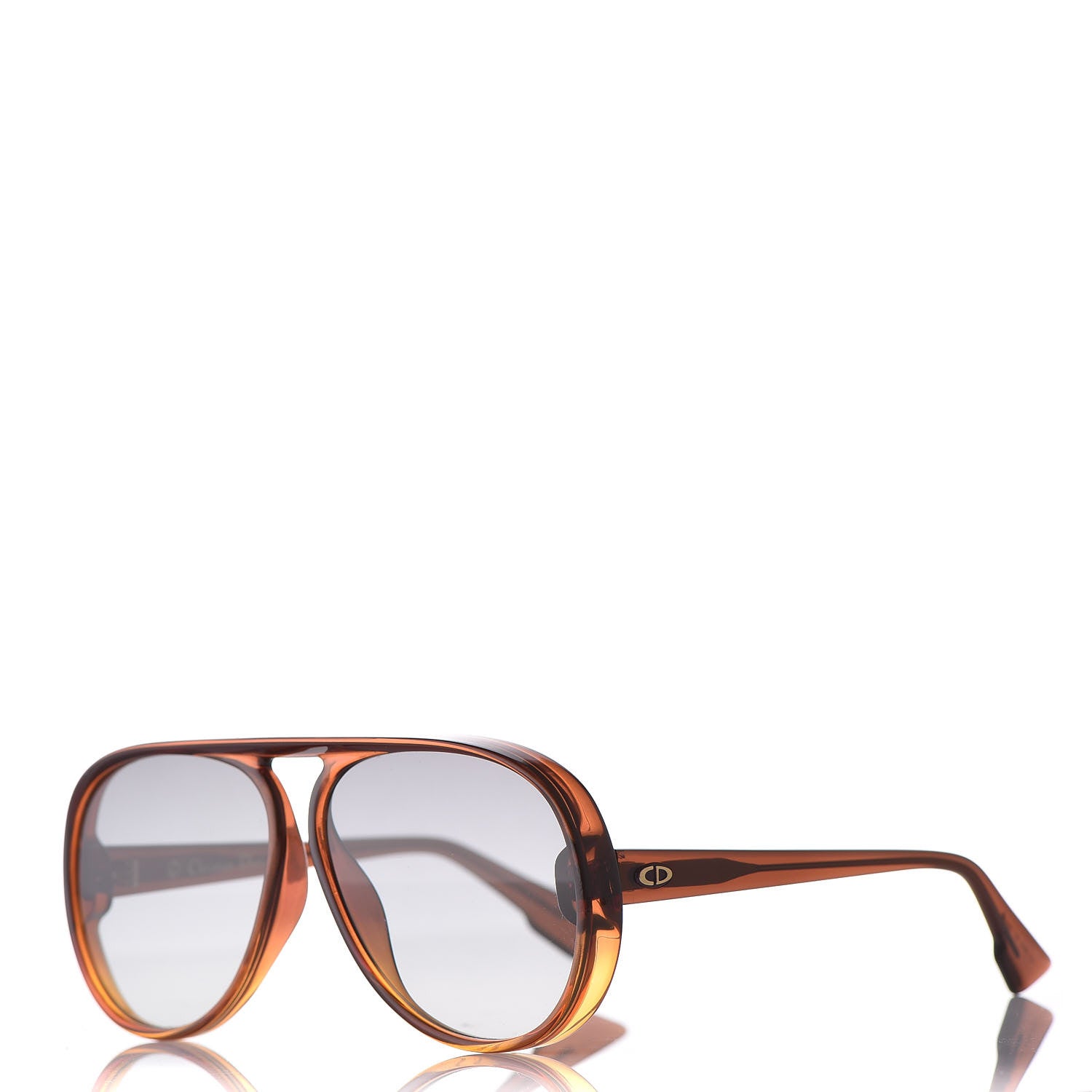 Christian Dior Acetate Lia Sunglasses Brown 1 of 10
