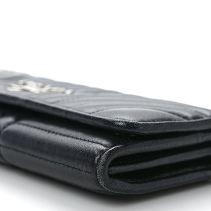 Prada Soft Calfskin Diagramme Continental Wallet Black 8 of 13