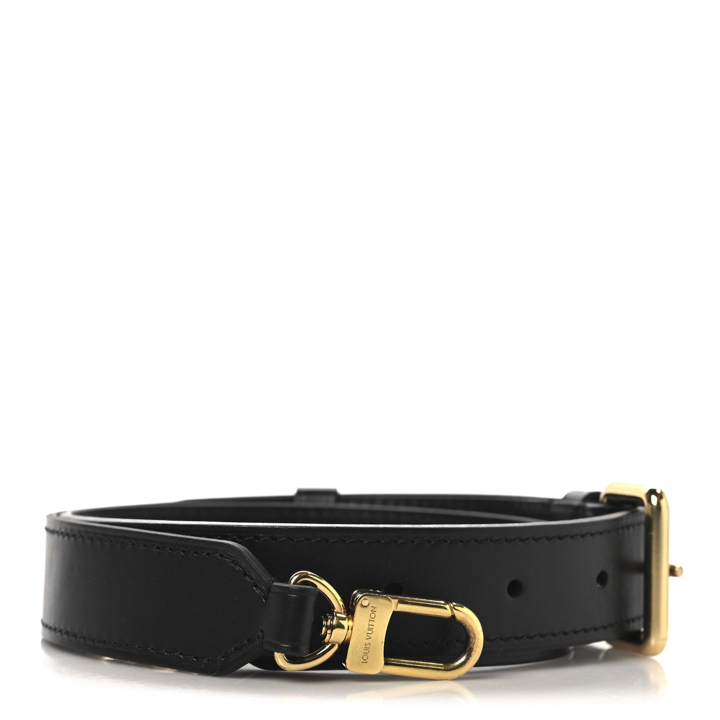 Calfskin Odeon PM Adjustable Shoulder Strap Black