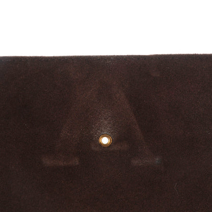 Louis Vuitton Calfskin Chain Louise GM Granit 6 of 7