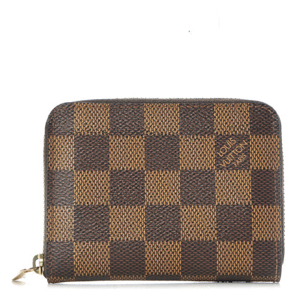 Louis Vuitton Damier Ebene Zippy Coin Purse 1 of 8