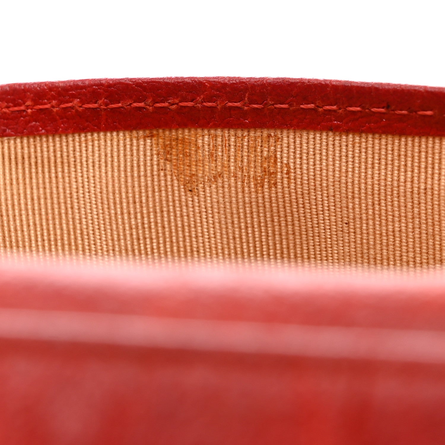 Chanel Crinkled Calfskin Quilted Yen Wallet Red 10 of 11