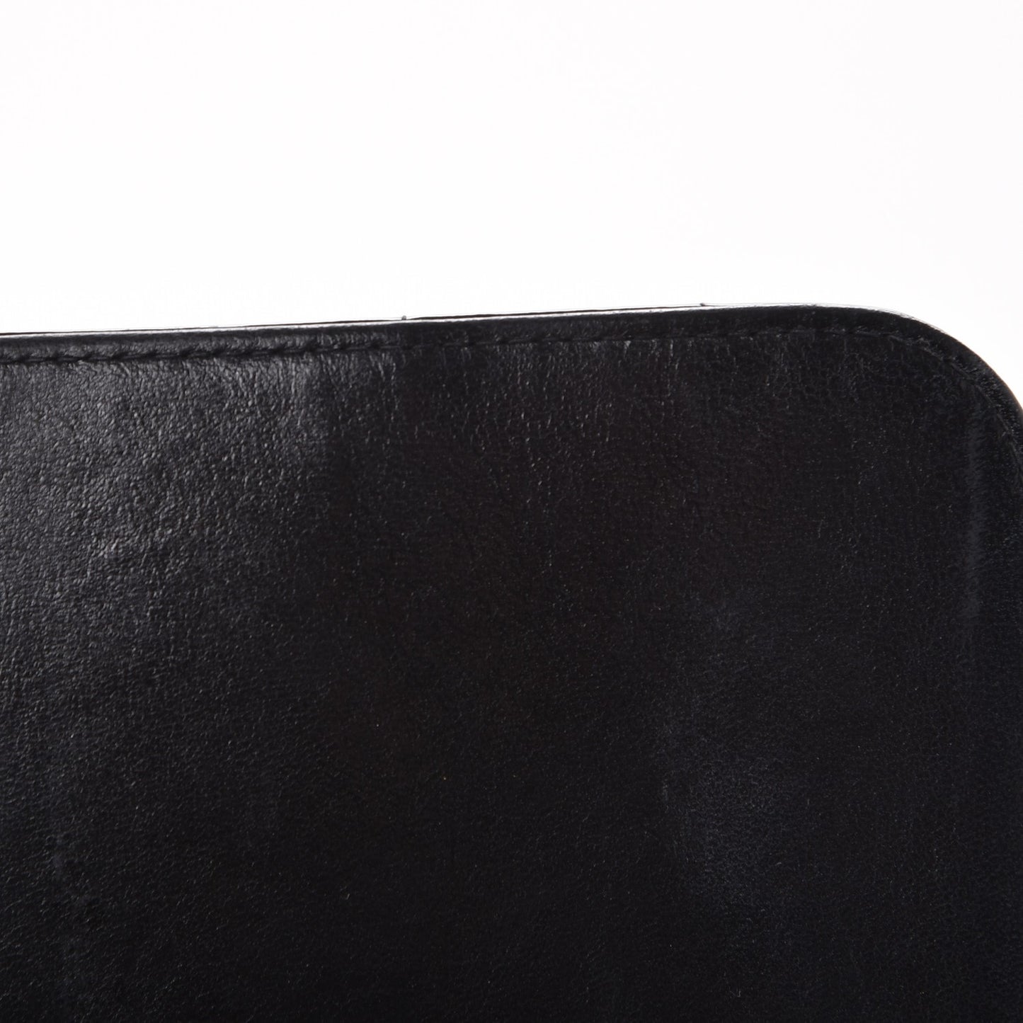 Patent Vertical Quilted Medium Single Flap Black