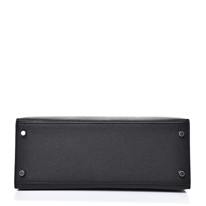 Hermes Epsom Kelly Sellier 28 Black 5 of 31