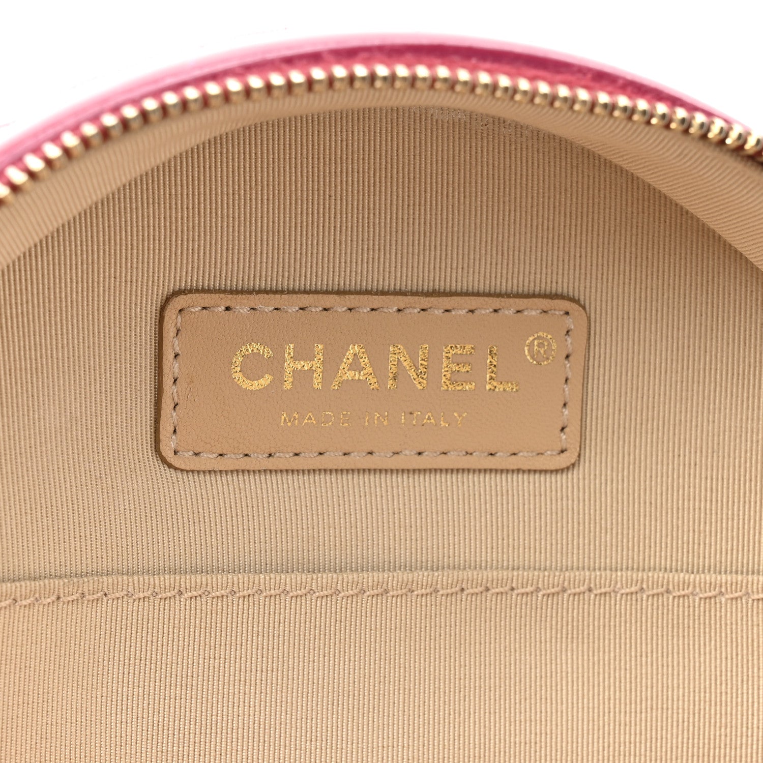 Chanel Glazed Calfskin Round As Earth Evening Bag Rouge 6 of 14