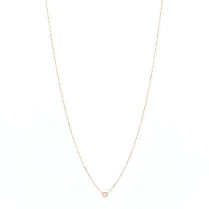 Cartier 18K Pink Gold Diamond XS D'Amour Pendant Necklace 1 of 4