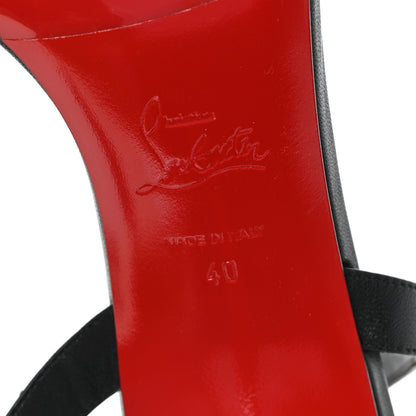 Christian Louboutin Nappa Miss Z 80 Strappy Sandals Pumps 40 Black 7 of 8