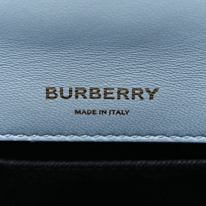 Burberry Lambskin Quilted Small Lola Bag Pale Blue 6 of 12
