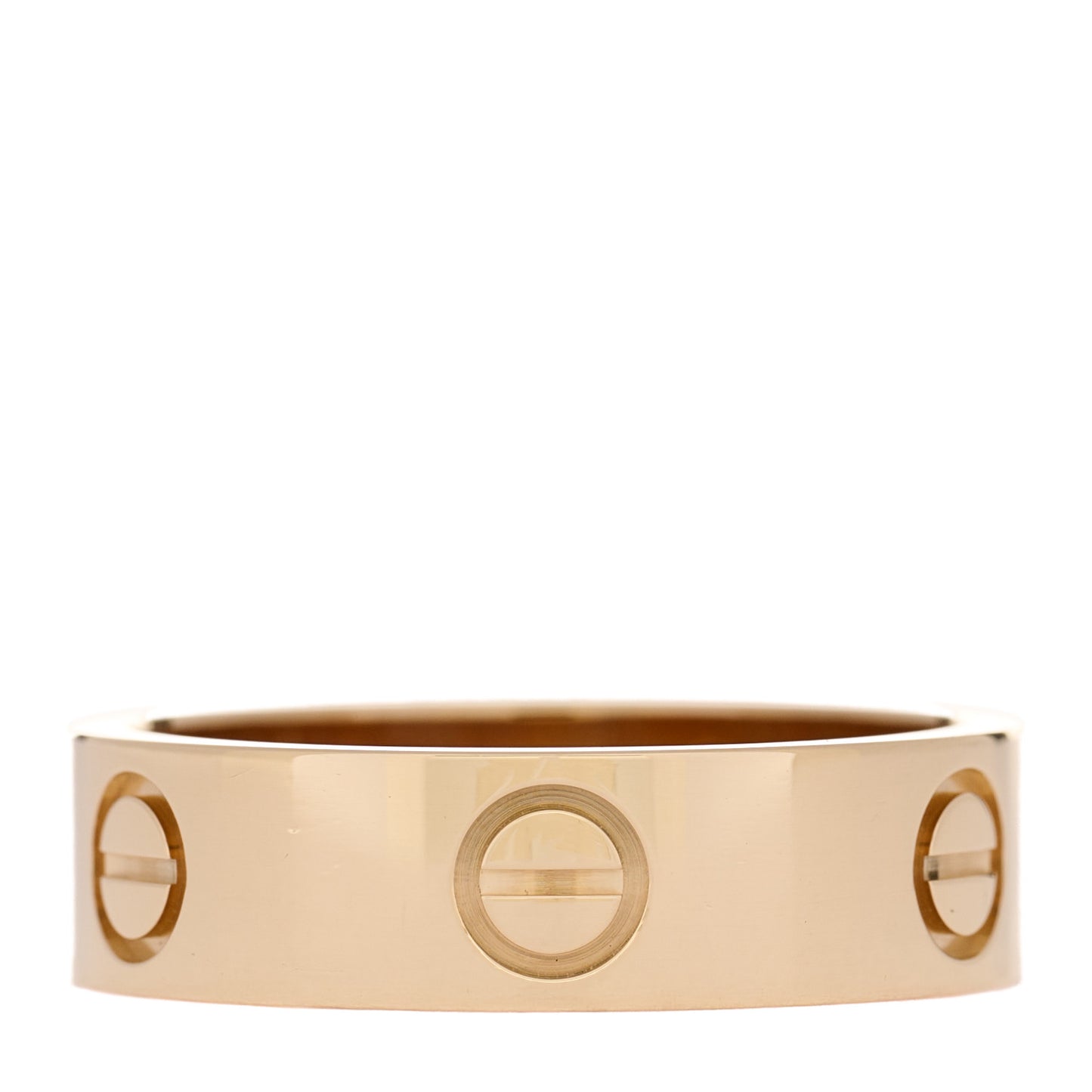 18K Yellow Gold 5.5mm LOVE Ring 55 7.25