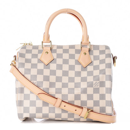 Louis Vuitton Damier Azur Speedy Bandouliere 25 1 of 9