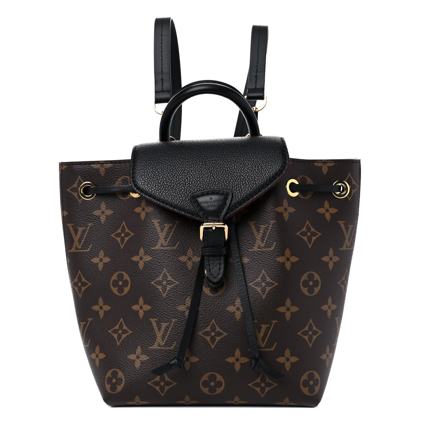 Louis Vuitton Monogram BB Montsouris NM Backpack Black 1 of 11