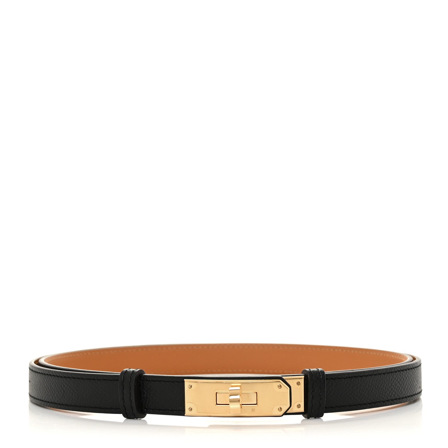 Hermes Epsom Kelly Belt Black 1 of 5