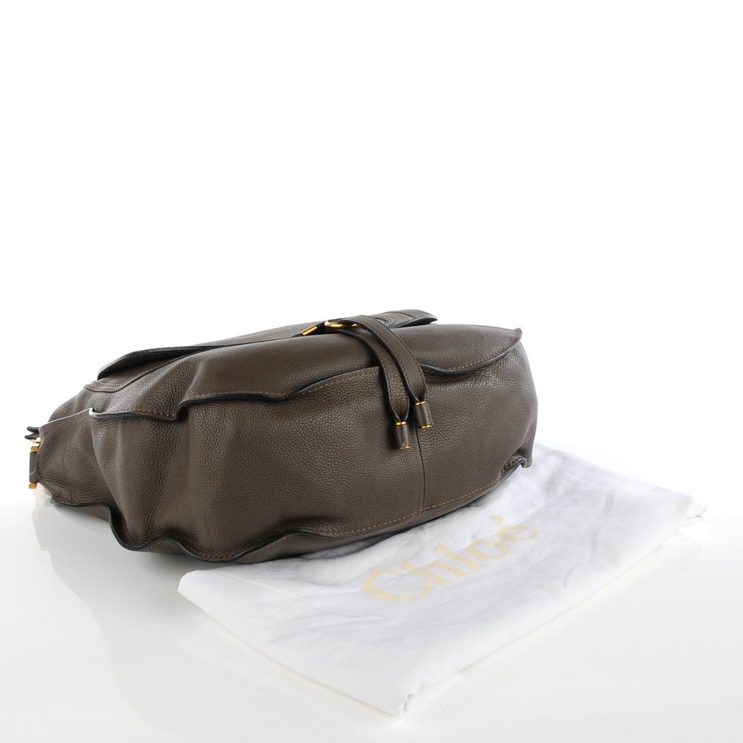 Chloe Calfskin Large Marcie Hobo Ash 4 of 10