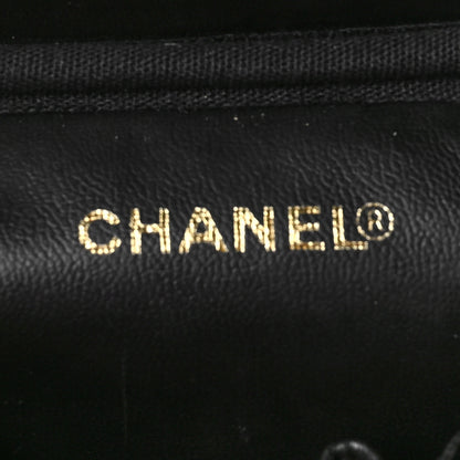 Chanel Caviar Vanity Cosmetic Case Black 6 of 9