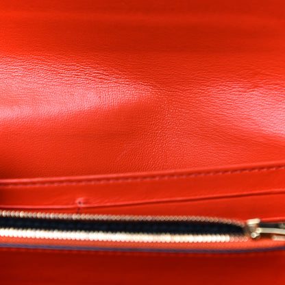 Mulberry Small Classic Grain Darley Wallet Fiery Red 13 of 14