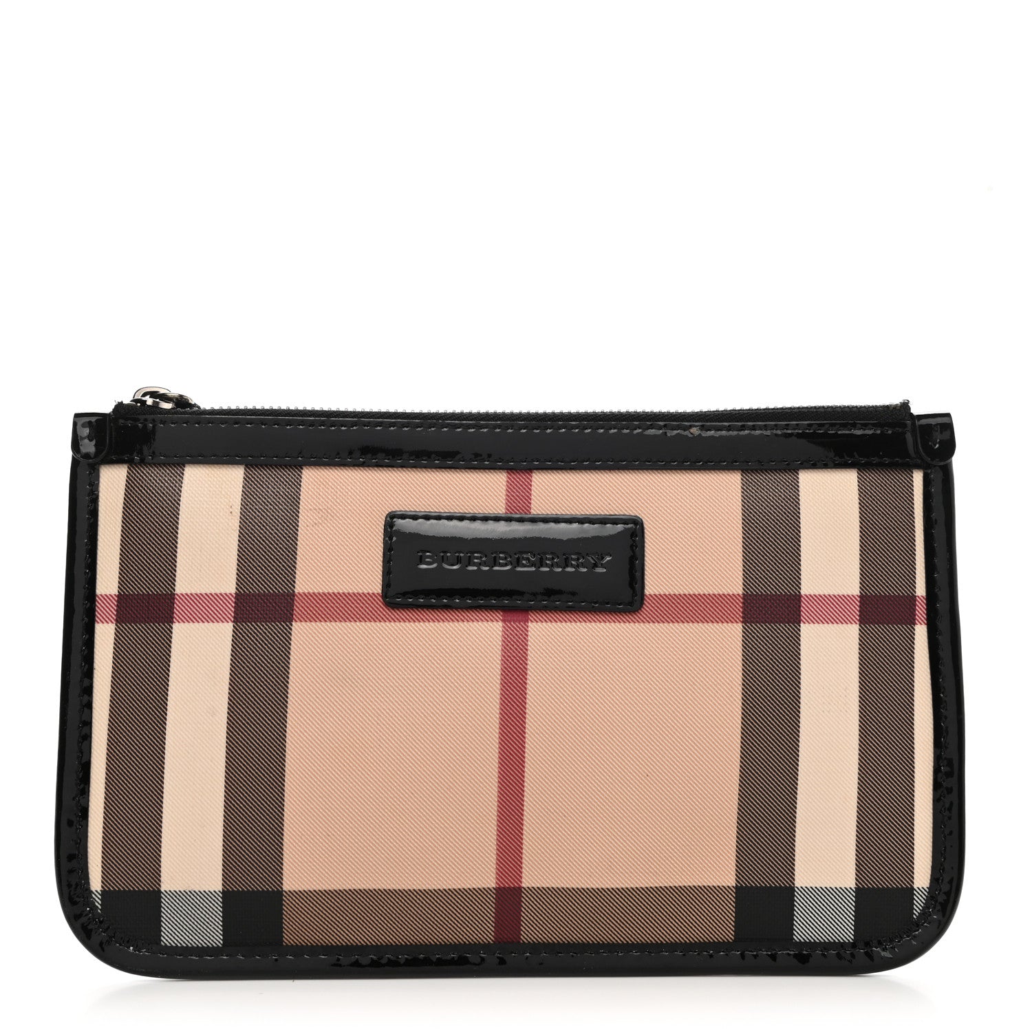 Burberry House Check Zip Pouch Black 1 of 8