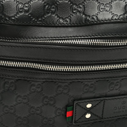 Gucci Guccissima Web Belt Bag Black 8 of 10