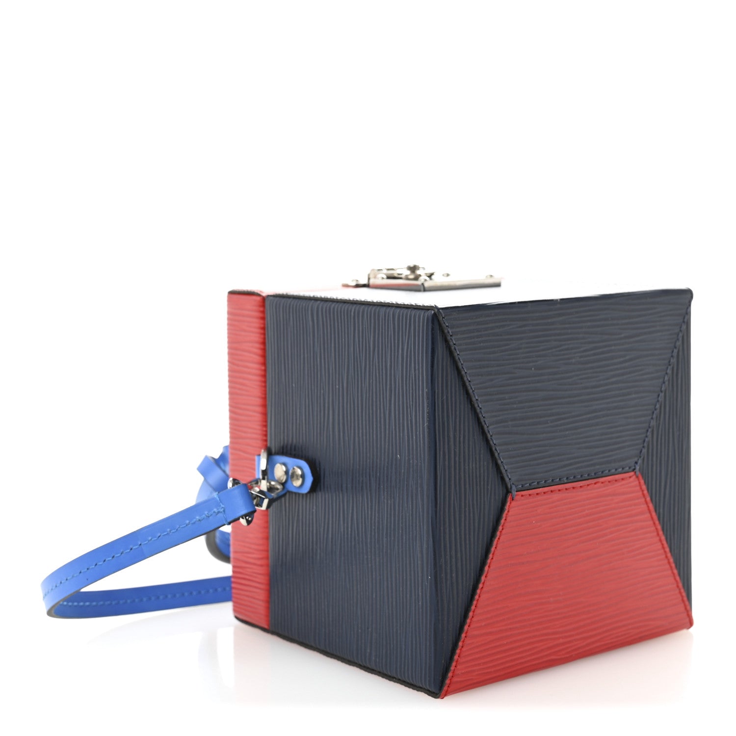 Louis Vuitton Epi Bleecker Box Indigo Coquelicot 4 of 10