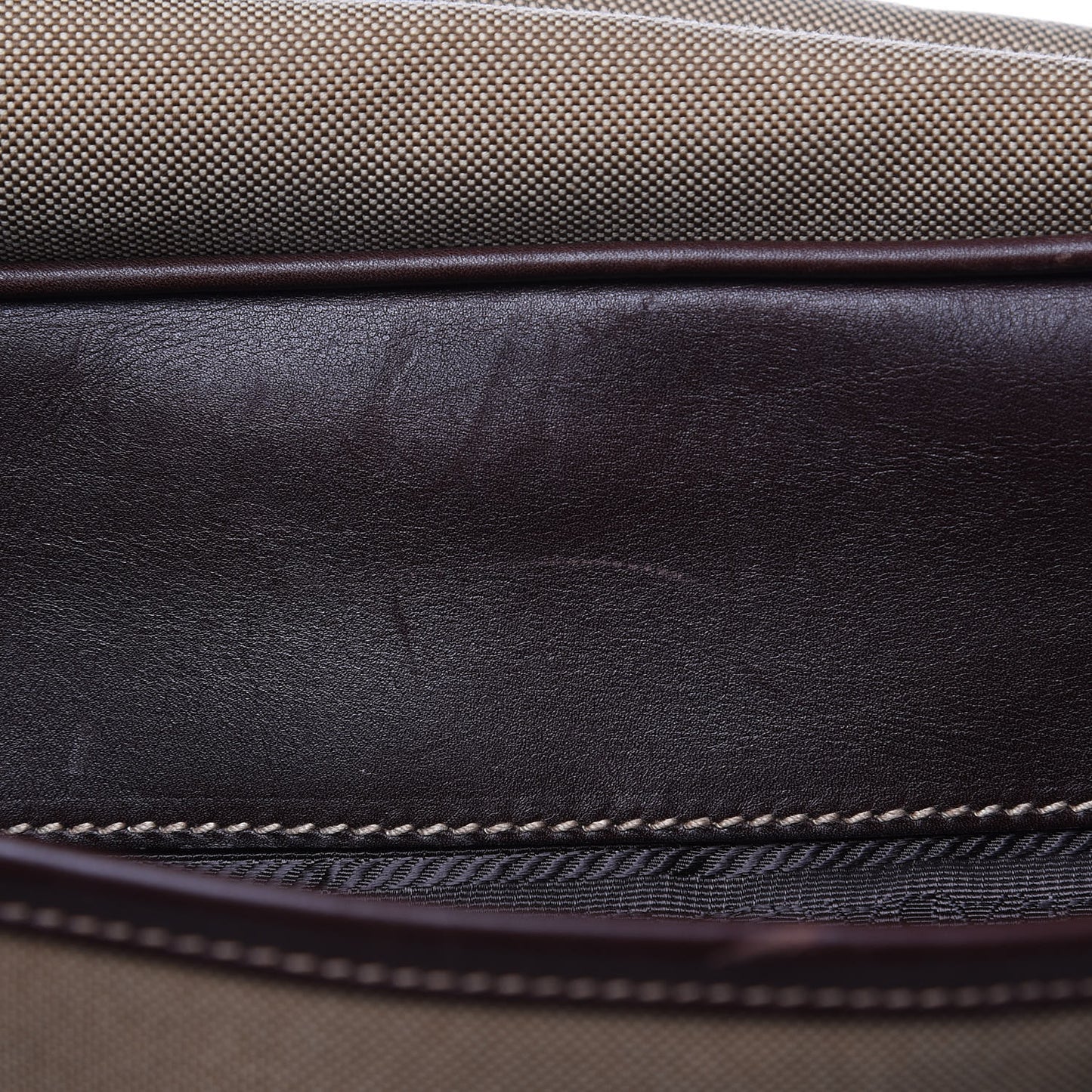 Jacquard Logo Bauletto Corda Moro