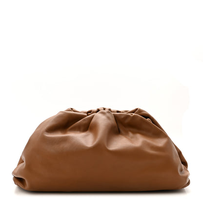 Bottega Veneta Smooth Butter Calf The Pouch Oversized Clutch Teak 1 of 8