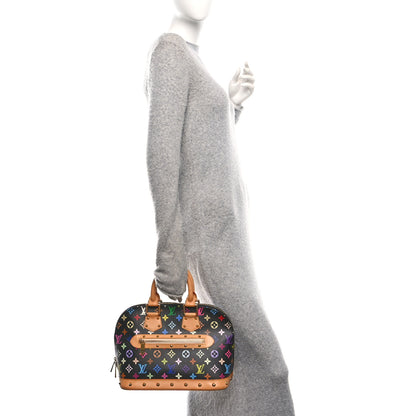 Louis Vuitton Monogram Multicolor Alma Black 2 of 10