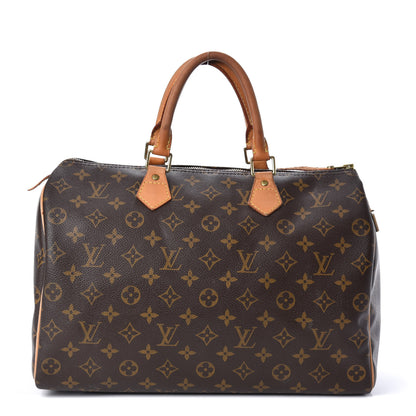 Louis Vuitton Monogram Speedy 35 1 of 10