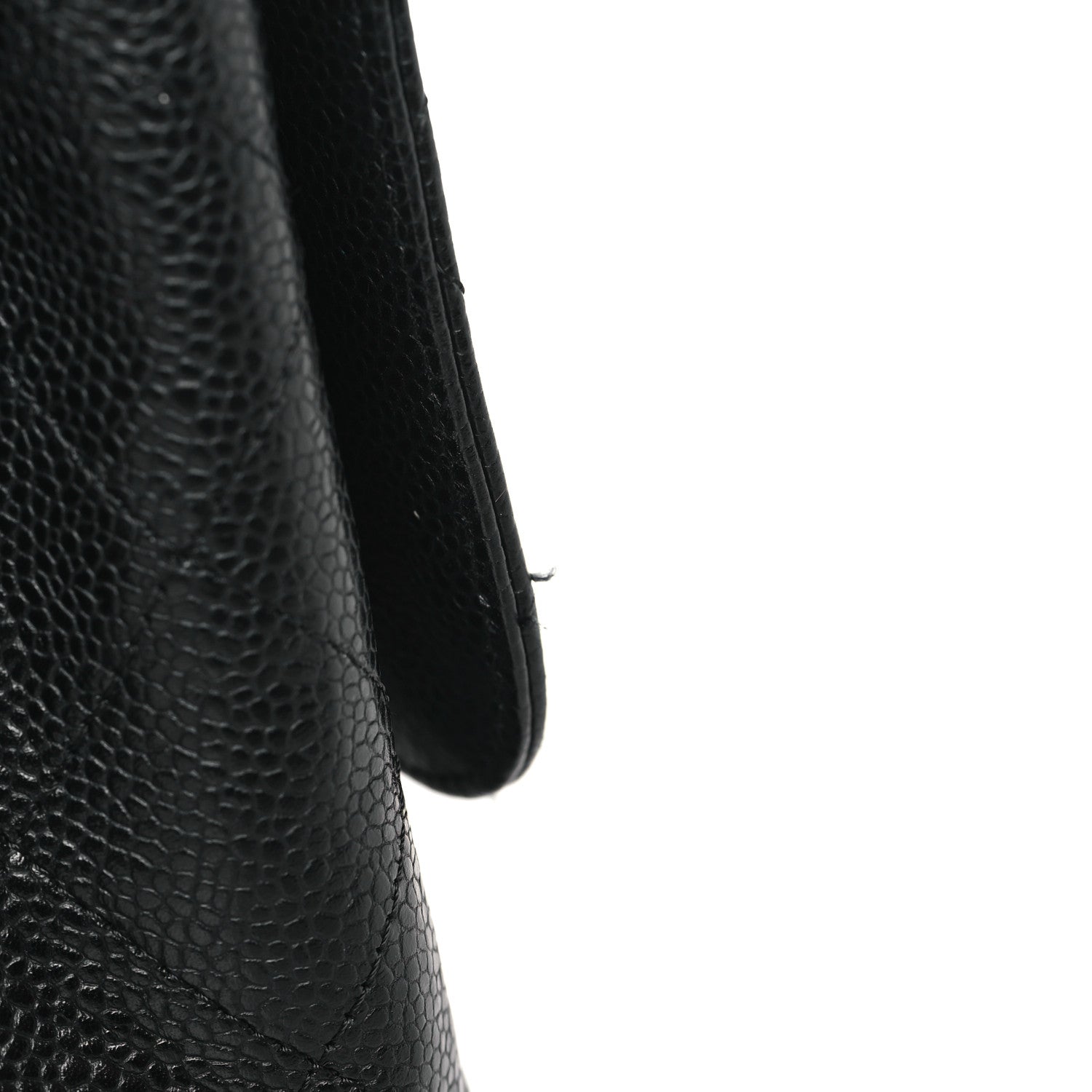 Chanel Caviar Quilted Jumbo Single Flap Black 11 of 11