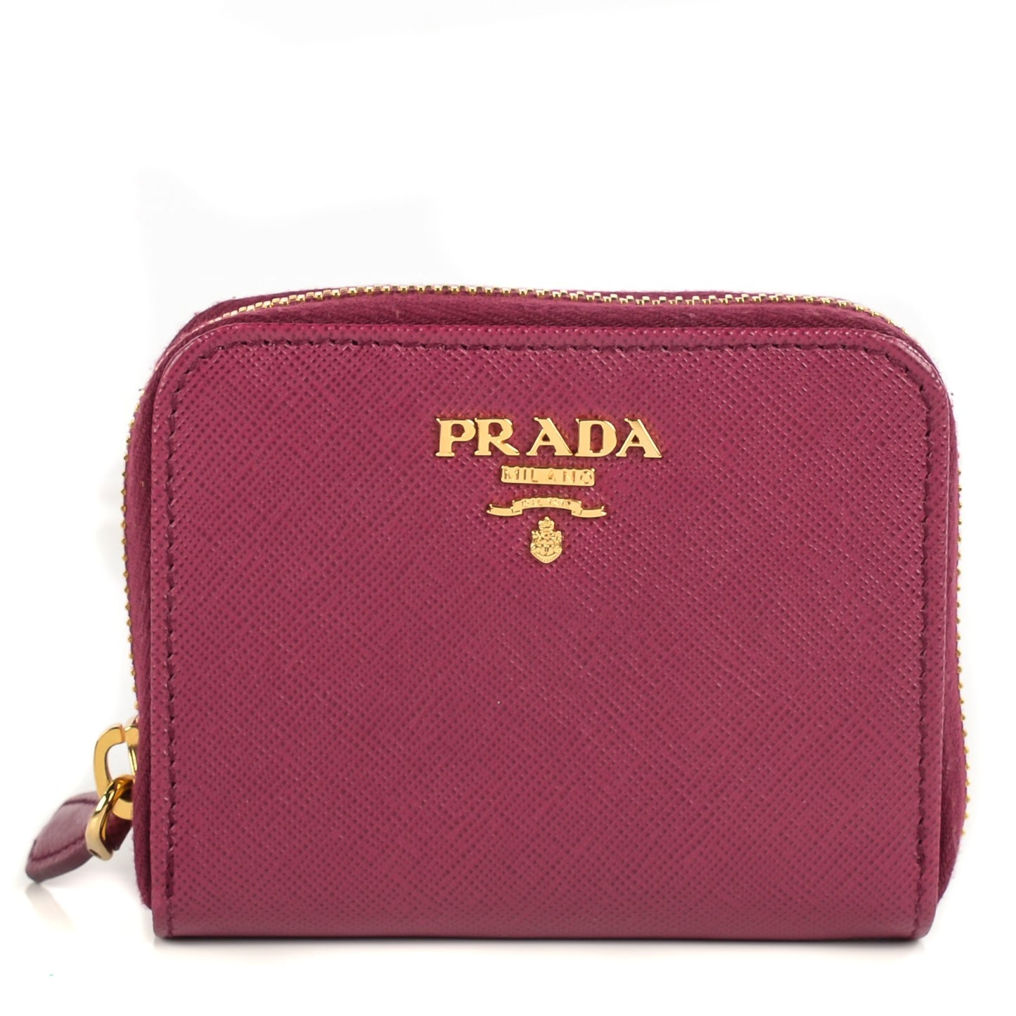 Saffiano Metal Coin Purse Ametista