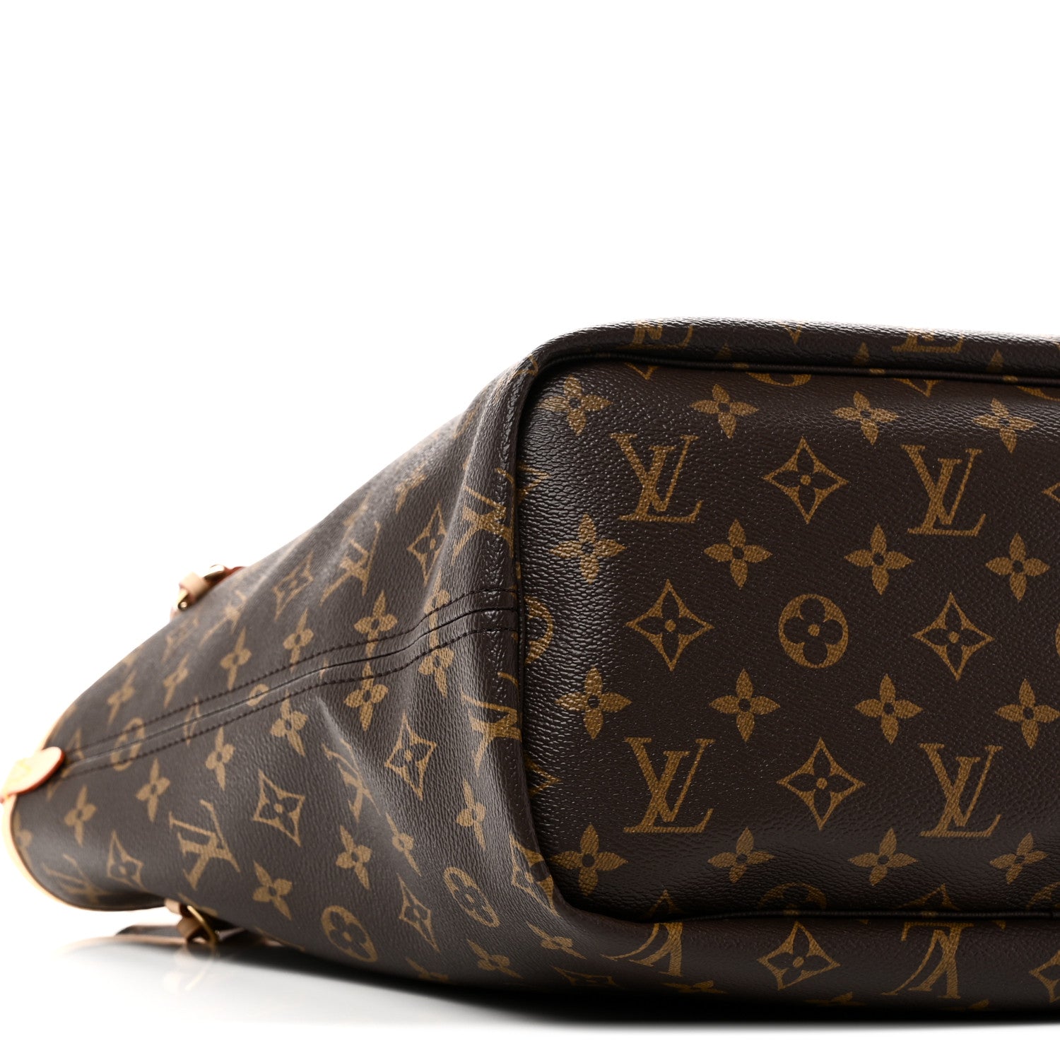 Louis Vuitton Monogram Inside Out Neverfull Bandouliere MM Rouge Sari 8 of 10