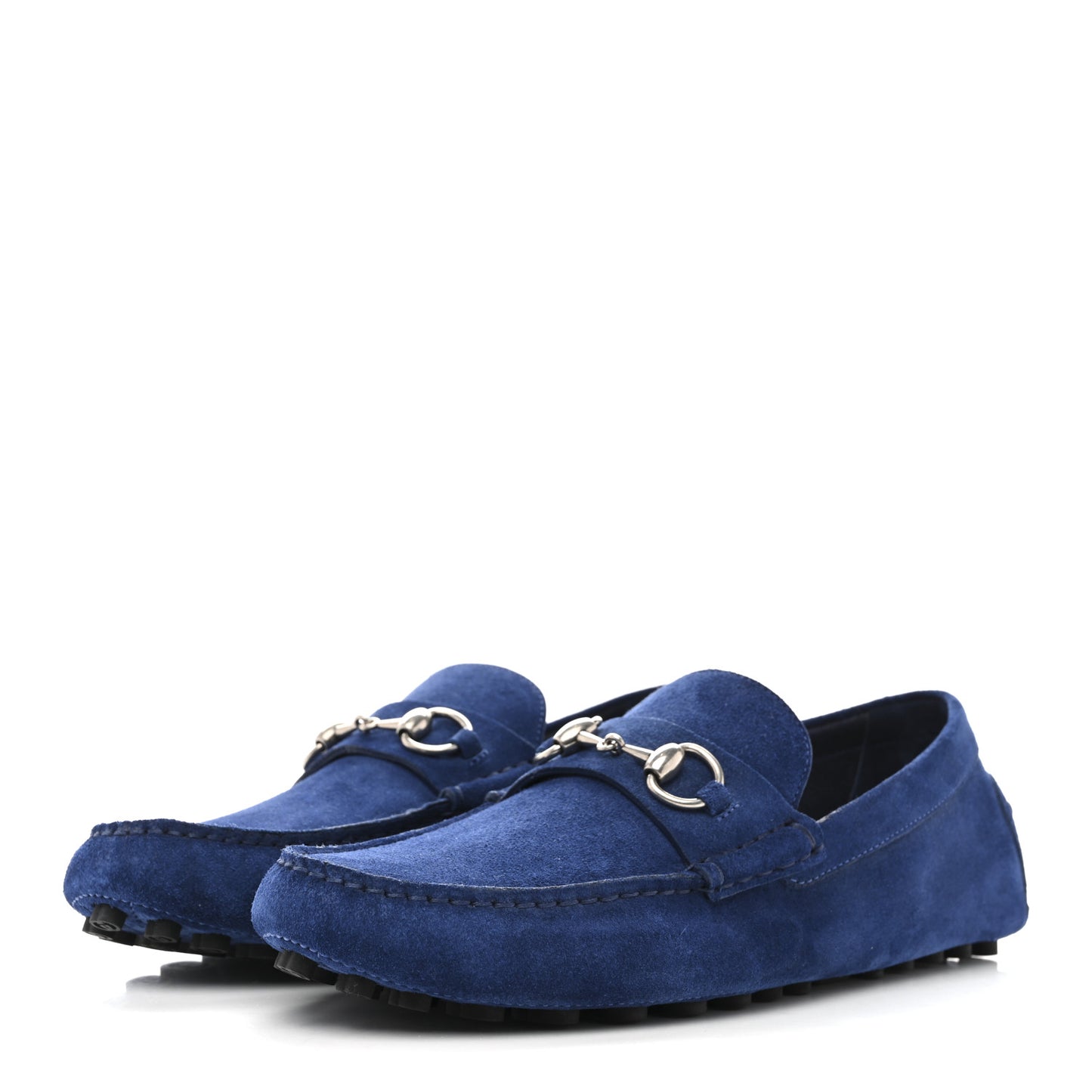 Suede Mens Horsebit Driver Loafers 8 Royale