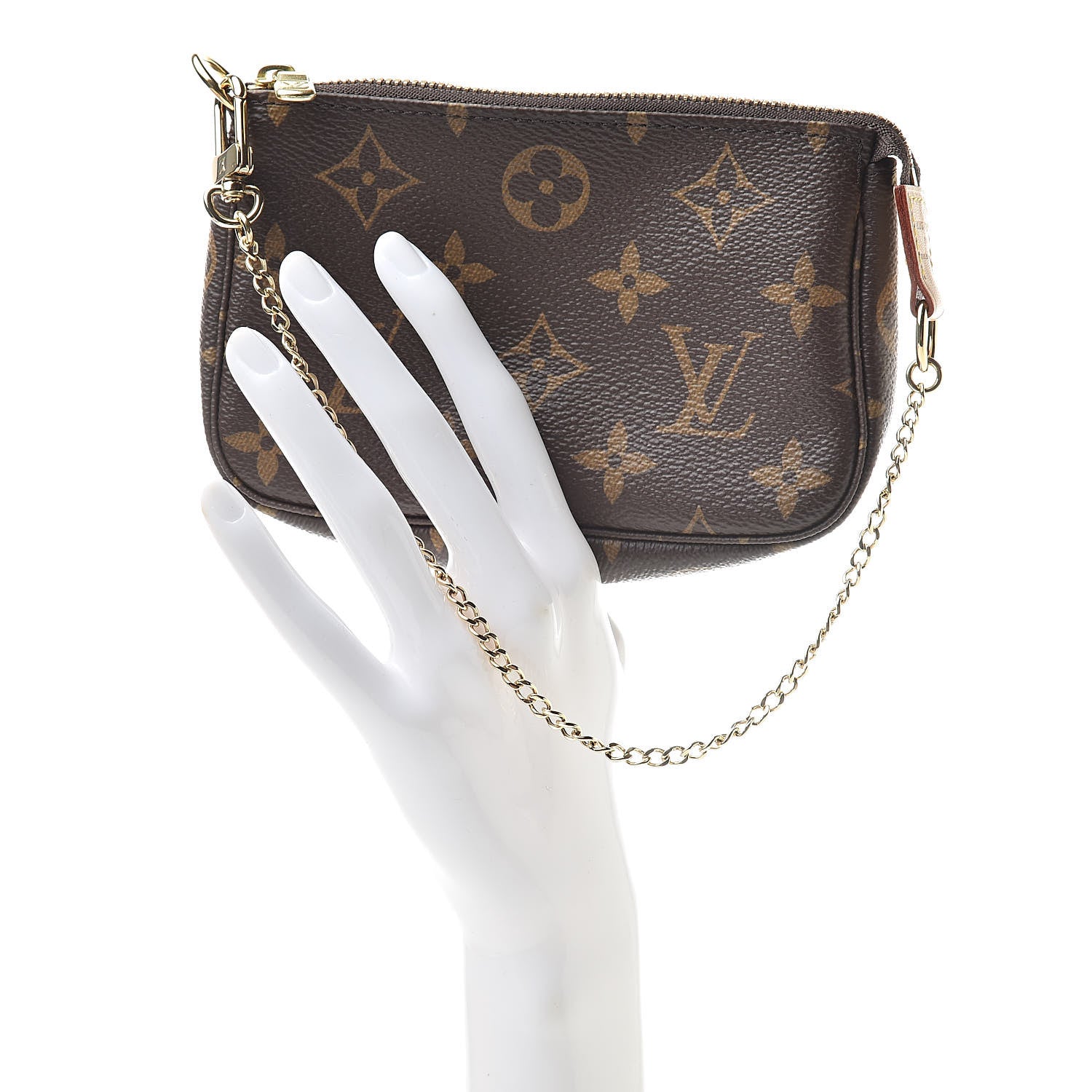 Louis Vuitton Monogram Mini Pochette Accessories 2 of 8