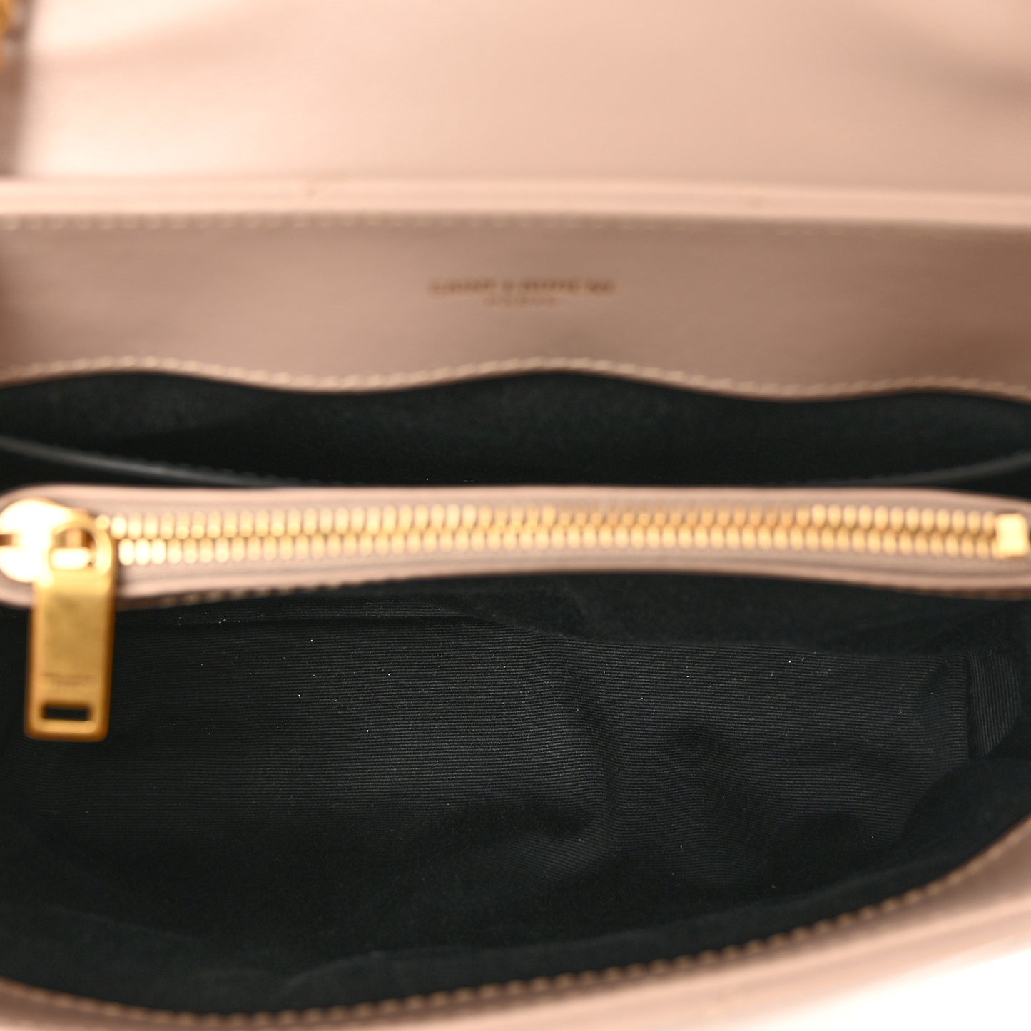 Calfskin Y Quilted Monogram Small Loulou Chain Satchel Light Natural