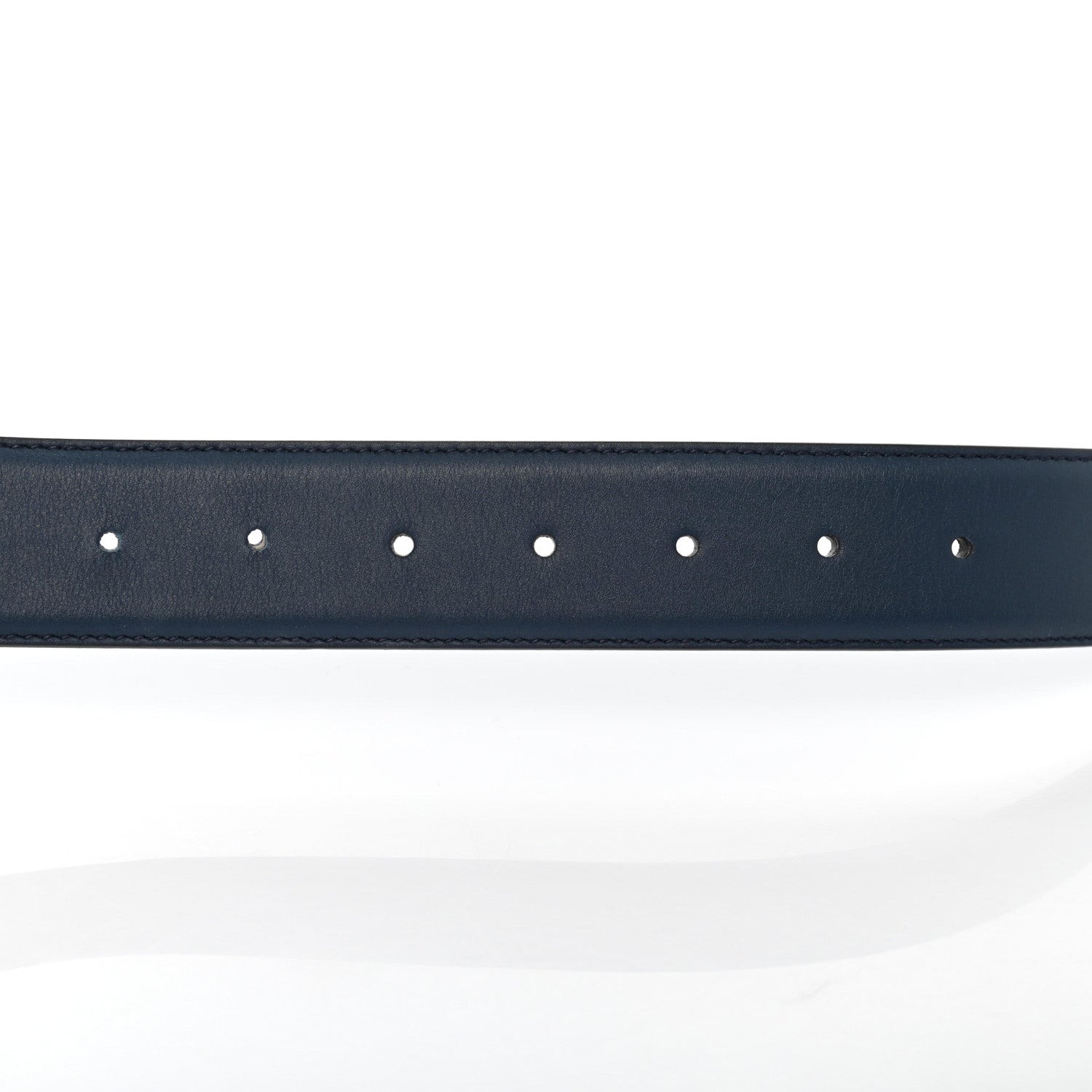Gucci Moon Calfskin Interlocking G 37mm Belt 90 36 Cobalt Blue 4 of 4