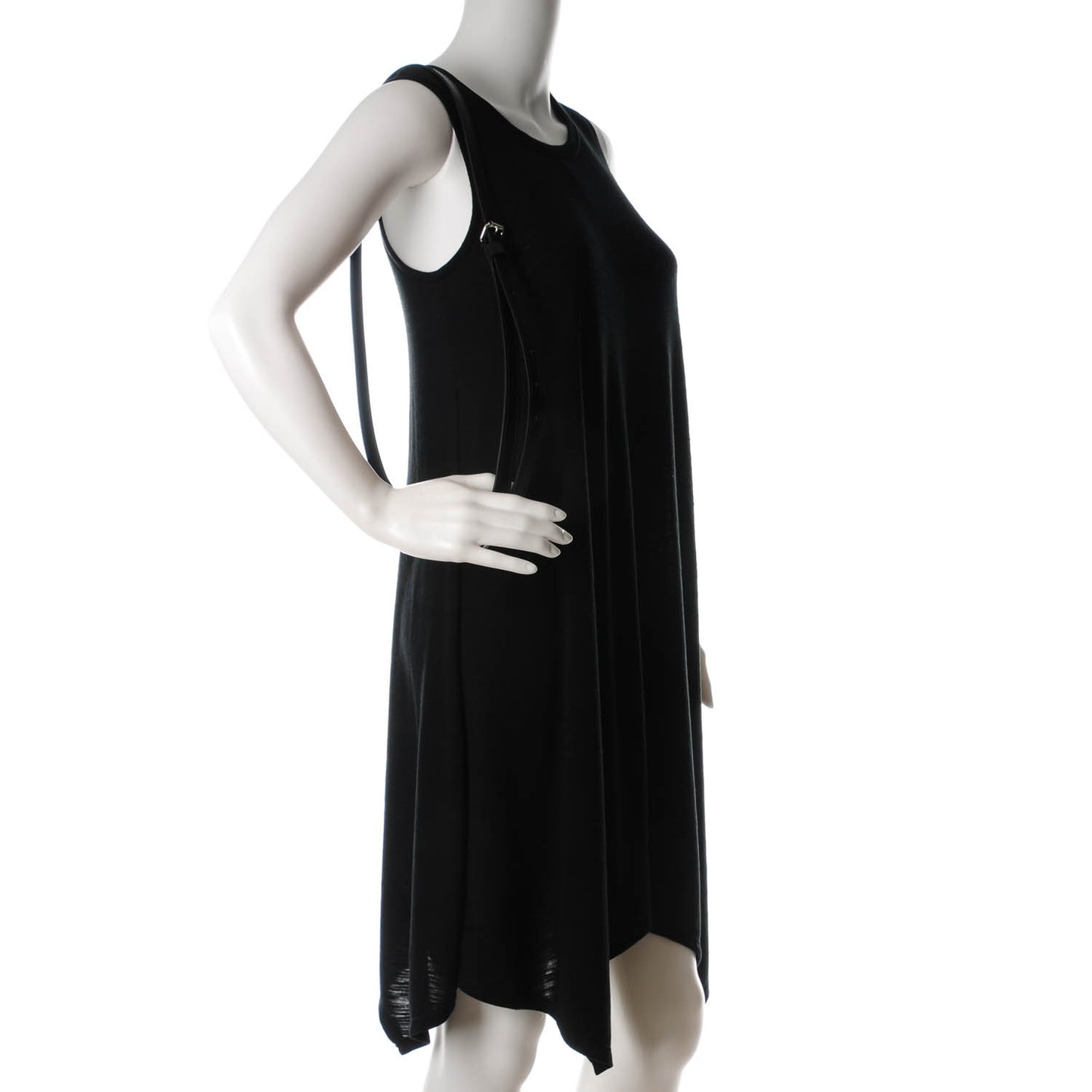 Calfskin Shoulder Strap Black