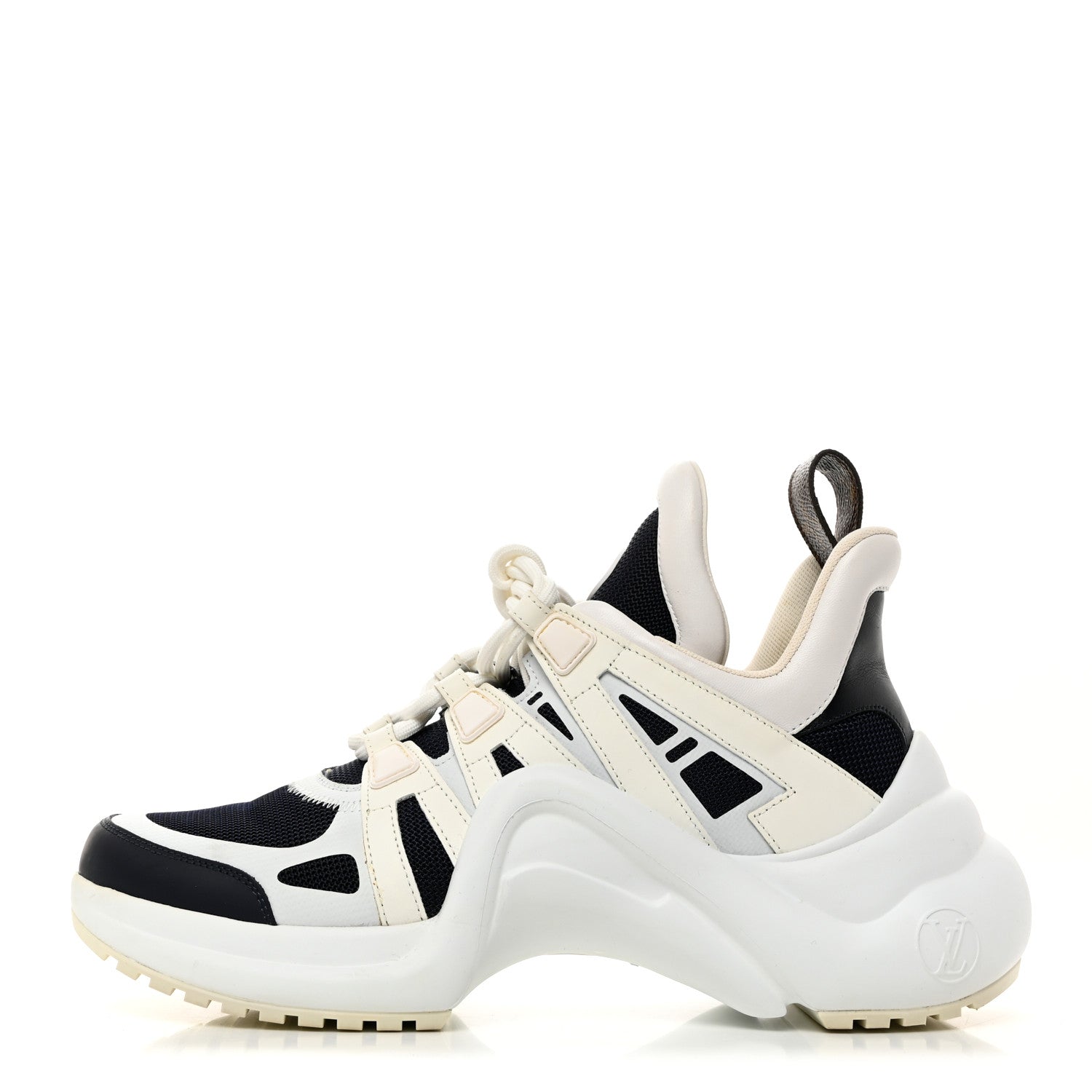 Louis Vuitton Patent Monogram LV Archlight Sneakers 40 White 1 of 8