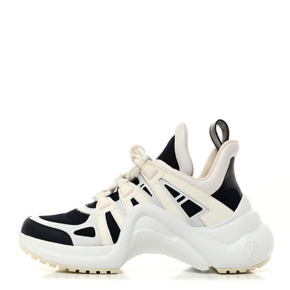 Louis Vuitton Patent Monogram LV Archlight Sneakers 40 White 1 of 8